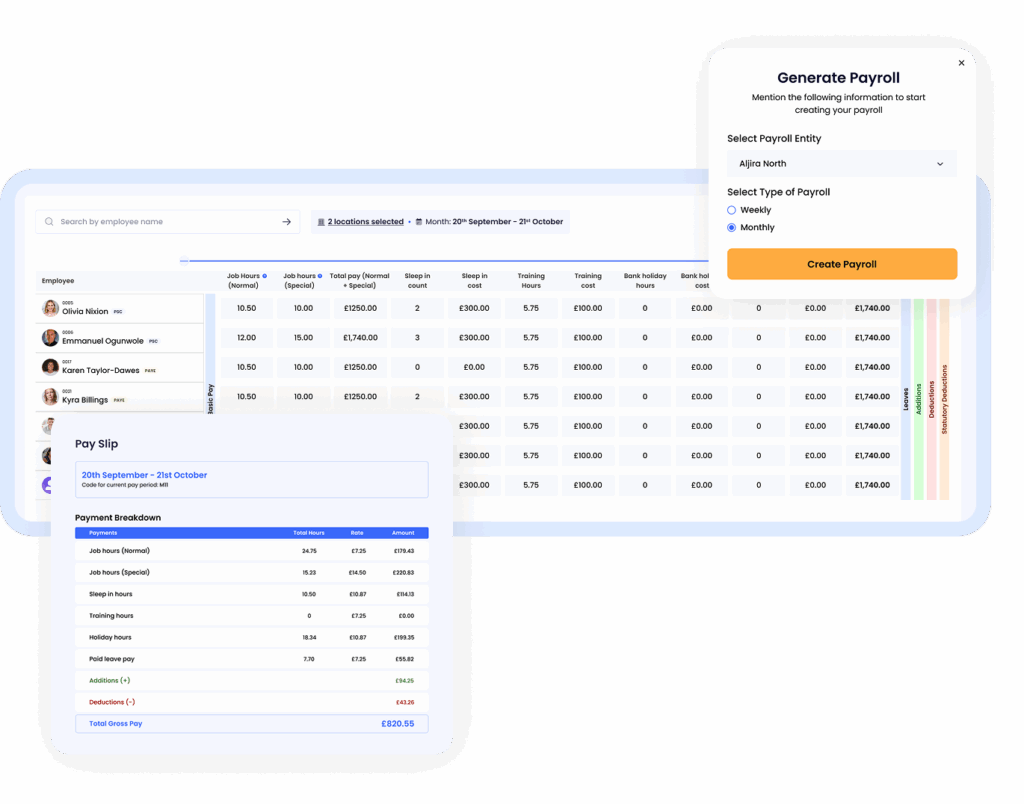 Payroll in Agency Accelerator