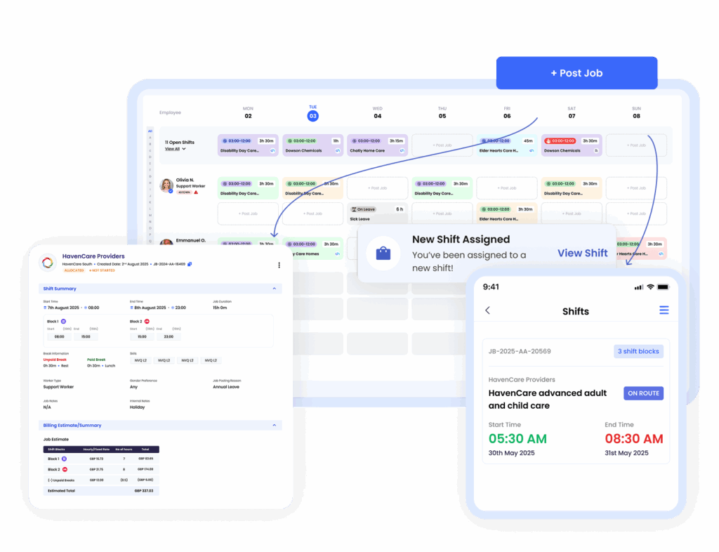 Scheduling in Agency Accelerator