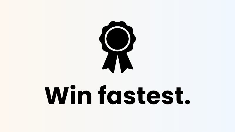 Why agencies who show up first win fastest.